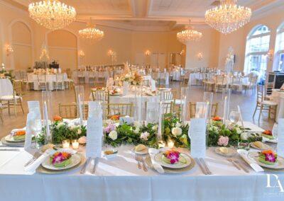inside one of our beautiful south Florida banquet hall